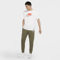 Nike Sportswear Club Fleece Pantalon de Jogging Vert Foncé Blanc