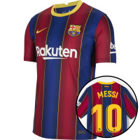 Nike FC Barcelona Thuisshirt 2020-2021 Messi 10 Kids