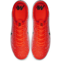 Nike Mercurial Vapor 12 ACADEMY FG Voetbalschoenen Oranje Zwart