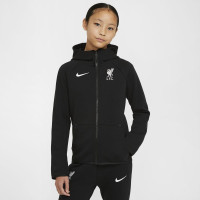 Nike Liverpool Tech Fleece FZ Hoodie 2020-2021 Enfants Noir