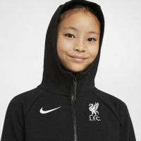 Survêtement Nike Liverpool Tech Fleece CL 2020-2021 Enfants Noir