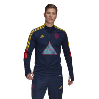 adidas Arsenal HUFC Trainingstrui 2020-2021 Donkerblauw