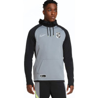 Nike Vitesse Training Hoodie 2020-2021 Grijs Zwart Volt