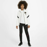Nike Paris Saint Germain Dry Strike Survêtement CL 2020-2021 Enfants Blanc Noir