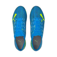 PUMA Ultra 1.2 Terrain sec / artificiel Chaussures de Foot (MG) Bleu Jaune