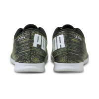 PUMA Ultra 4.2 Chaussures de Foot en Salle Noir Blanc Jaune
