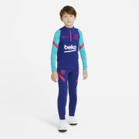 Nike FC Barcelone Strike Pantalon d'Entrâinement 2021 Enfants Bleu Rouge