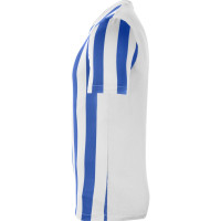 Nike Striped Division IV Maillot de Football Blanc Bleu