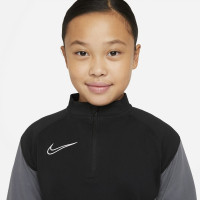 Nike Academy Drill Trainingspak Kids Zwart Grijs Wit