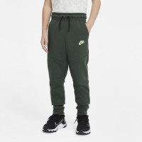 Nike Tech Fleece Jogger Pantalon d'Entraînement Enfants Vert Foncé Lime