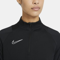 Pull Nike Dri-Fit Academy 21 pour femme en jersey noir et blanc