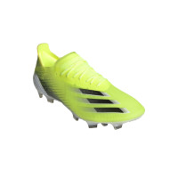 adidas X Ghosted.1 Gras Voetbalschoenen (FG) Geel Zwart Blauw
