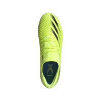 adidas X Ghosted.3 Zaalvoetbalschoenen (IN) Geel Zwart Blauw