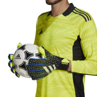 adidas Predator Pro Ultimate Keepershandschoenen Zwart Blauw Geel
