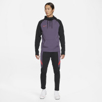 Nike Dry Academy Hoodie Trainingspak Zwart Paars