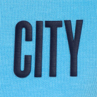 Sweat à capuche zippé intégral Puma Manchester City Evostripe 2021 Bleu clair Bleu foncé
