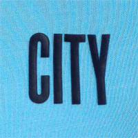 T-shirt PUMA Manchester City Evostripe 2021 Bleu clair Bleu foncé
