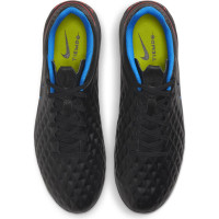 Nike Tiempo Legend 8 Academy Grass/Artificial Turf Chaussures de Foot (MG) Noir Rouge Bleu