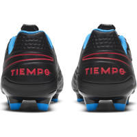 Nike Tiempo Legend 8 Academy Gras / Kunstgras Voetbalschoenen (MG) Zwart Rood Blauw