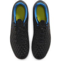 Nike Tiempo Legend 8 Club Gazon/Artificial Turf Chaussures de Foot (MG) Noir Rouge Bleu