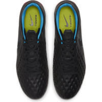 Nike Tiempo Legend 8 Pro Grass Chaussures de Foot (FG) Noir Rouge Bleu