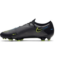 Nike Phantom GT Pro Gras Voetbalschoenen (FG) Zwart Geel Blauw