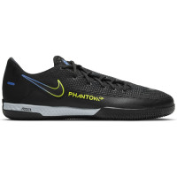 Nike Phantom GT React Pro Zaalvoetbalschoenen (IC) Zwart Geel Blauw