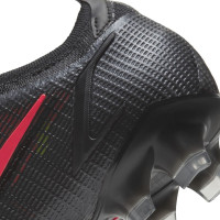 Nike Mercurial Vapor 14 Elite Grass Chaussures de Foot (FG) Noir Jaune