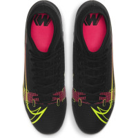 Nike Mercurial Superfly 8 Academy Grass/Artificial Turf Chaussures de Foot (MG) Noir Jaune