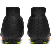 Nike Mercurial Superfly 8 Academy Grass/Artificial Turf Chaussures de Foot (MG) Noir Jaune