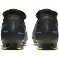 Nike Phantom GT Academy DF Grass/Artificial Turf Chaussures de Foot (MG) Noir Jaune Bleu