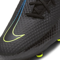 Nike Phantom GT Academy DF Grass/Artificial Turf Chaussures de Foot (MG) Noir Jaune Bleu