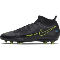 Nike Phantom GT Club DF Gazon/Artificial Turf Chaussures de Foot (MG) Noir Jaune Bleu
