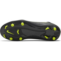 Nike Phantom GT Club DF Grass/Artificial Turf Chaussures de Foot (MG) Enfants Noir Jaune Bleu