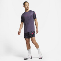 Nike Dri-FIT Strike Maillot d'Entraînement Violet Noir Rouge vif