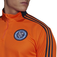 adidas New York City FC Trainingstrui 2021-2022 Oranje