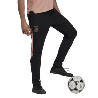 Pantalon d'entraînement de Travel adidas Los Angeles FC 2021-2022 Noir