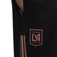 Pantalon d'entraînement de Travel adidas Los Angeles FC 2021-2022 Noir