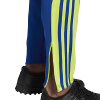 Pantalon d'entraînement adidas Squadra 21 Bleu Jaune