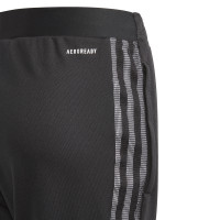 Pantalon d'entraînement adidas Tiro 21 pour enfants, noir et blanc