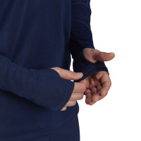 Haut d'Entraînement adidas Tiro 21 bleu foncé blanc