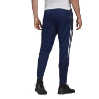 Pantalon d'entraînement adidas Tiro 21 bleu foncé blanc
