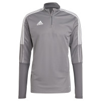 Haut d'Entraînement adidas Tiro 21 gris blanc