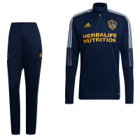 adidas LA Galaxy Trainingspak 2021-2022 Donkerblauw