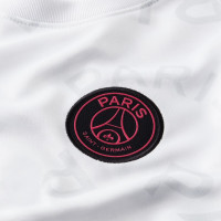 Nike Paris Saint Germain Strike Maillot d'Entraînement 2021 Pre-Match Blanc Noir