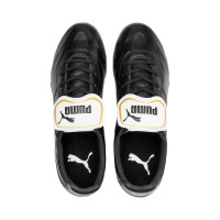 PUMA KING Top Crampons Vissés Chaussures de Foot (SG) Noir Blanc