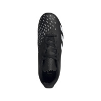 adidas Predator Freak .4 Terrain sec / artificiel Chaussures de Foot Turf (FxG) Enfants Noir Blanc Noir