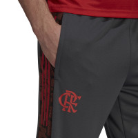 adidas CR Flamengo Pantalon d'Entraînement 2021-2022 Gris Foncé Rouge