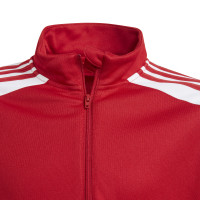 adidas Squadra 21 Trainingstrui 1/4-Zip Kids Rood Wit