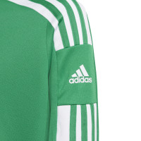 adidas Squadra 21 Trainingspak Kids Groen Zwart Wit